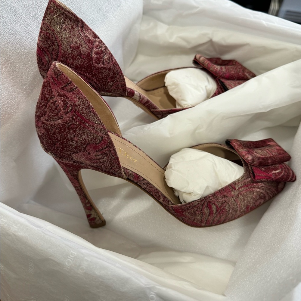 Authentic Christian Dior Idylle Pumps 39.5 - Picture 3 of 12